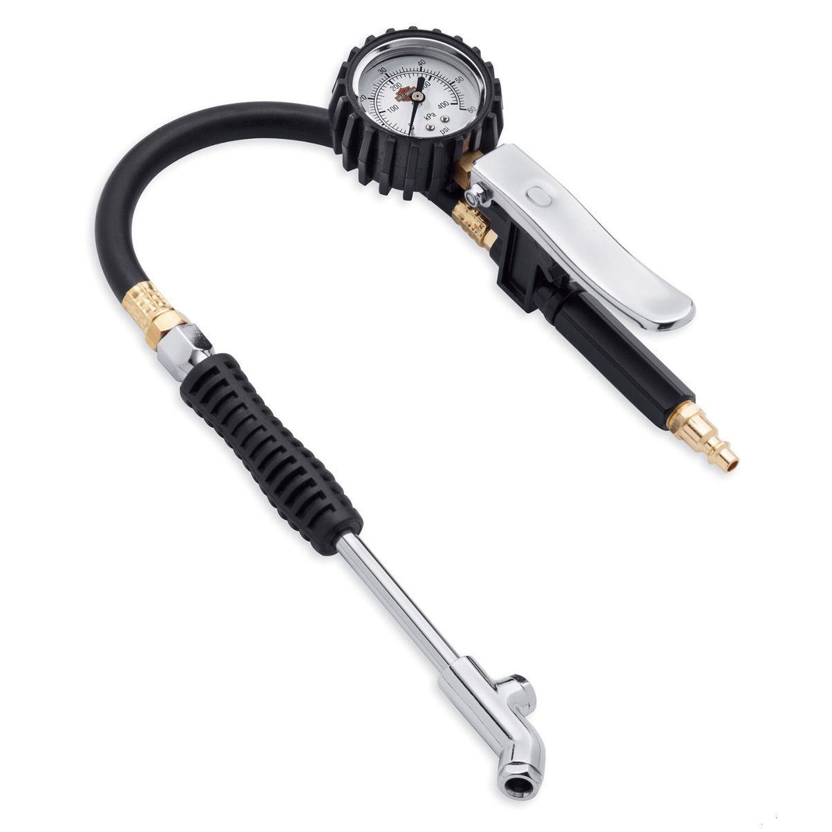 Tire Pressure Gauge and Fill Valve