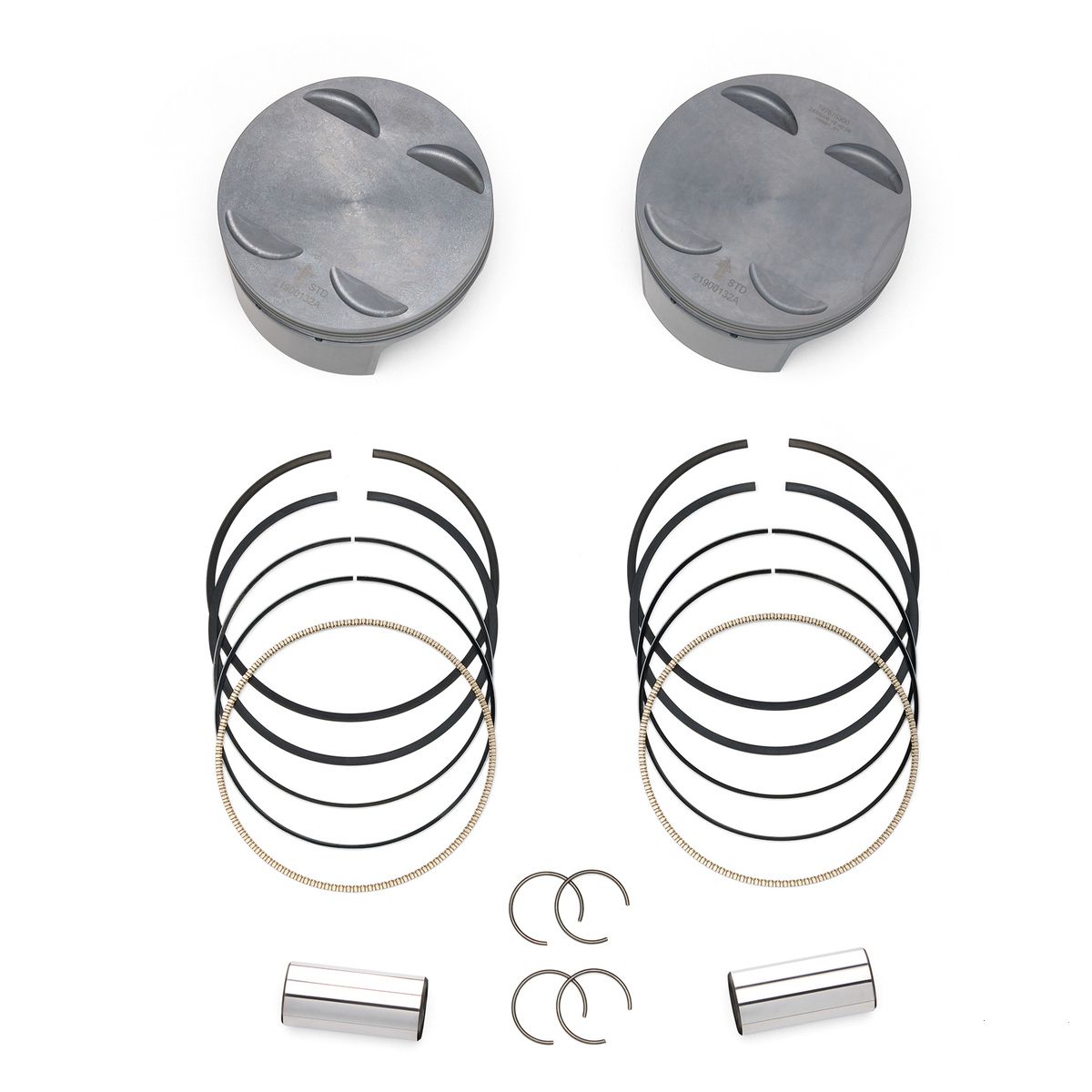 Screamin' Eagle Forged High-Compression Piston Kit - 4.155" X 4.5" (122ci)