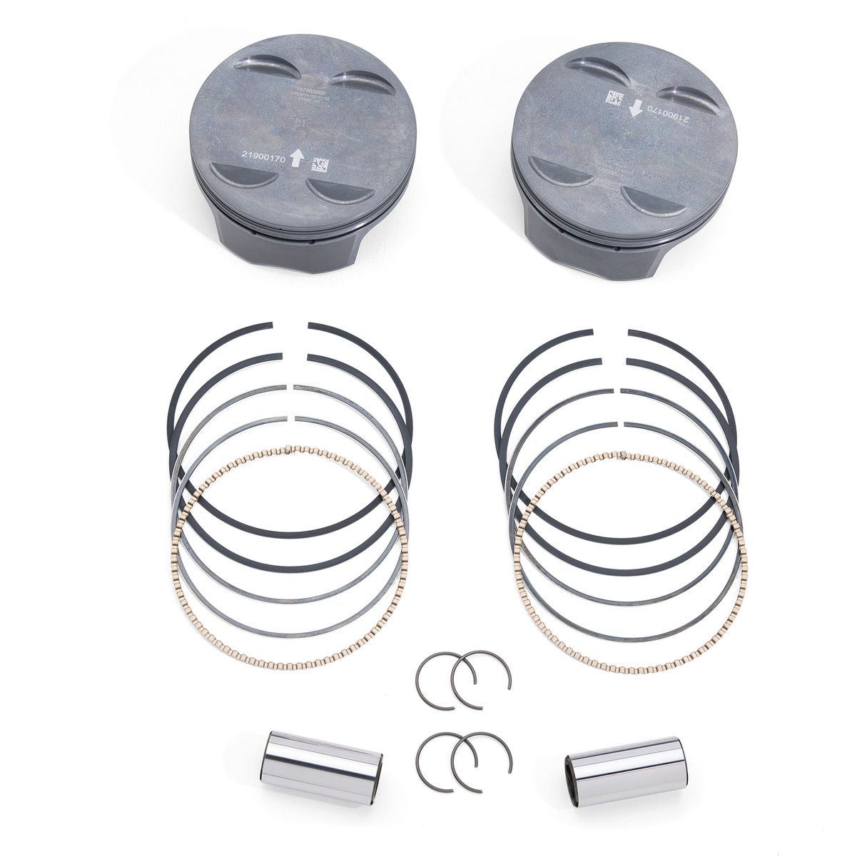 Screamin Eagle High Compression Pistons - 131 CI