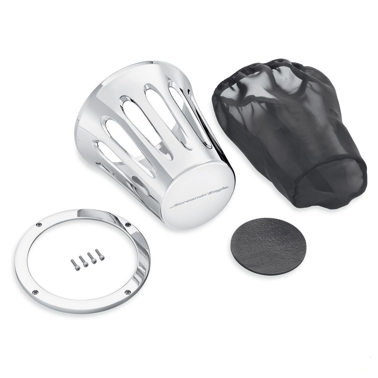 Screamin' Eagle Teardrop Heavy Breather Filter Cover