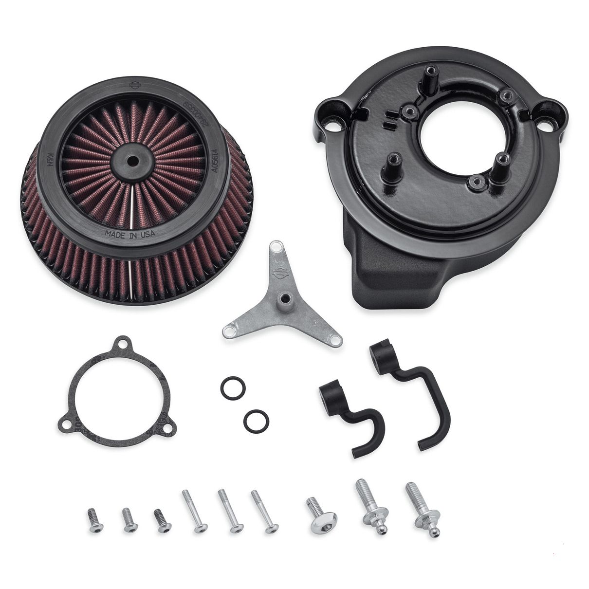 Screamin� Eagle Round Extreme-Flow Air Cleaner - Center Bolt
