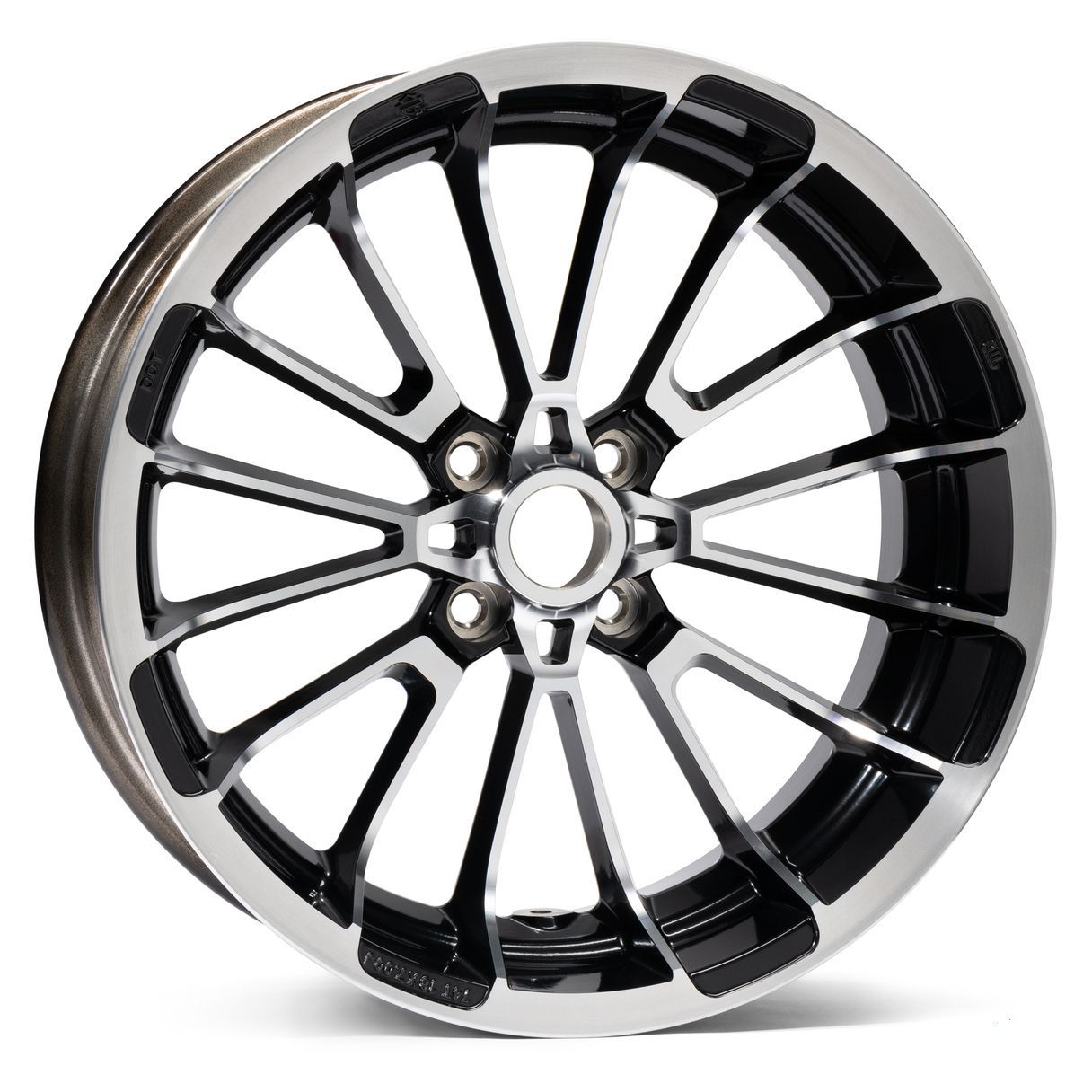 H-D Roulette Contrast Cut 18 in. Rear Wheel