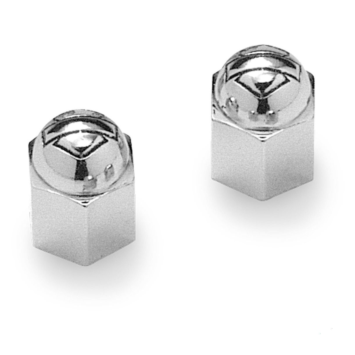 Bar & Shield Acorn Nut Valve Stem Caps