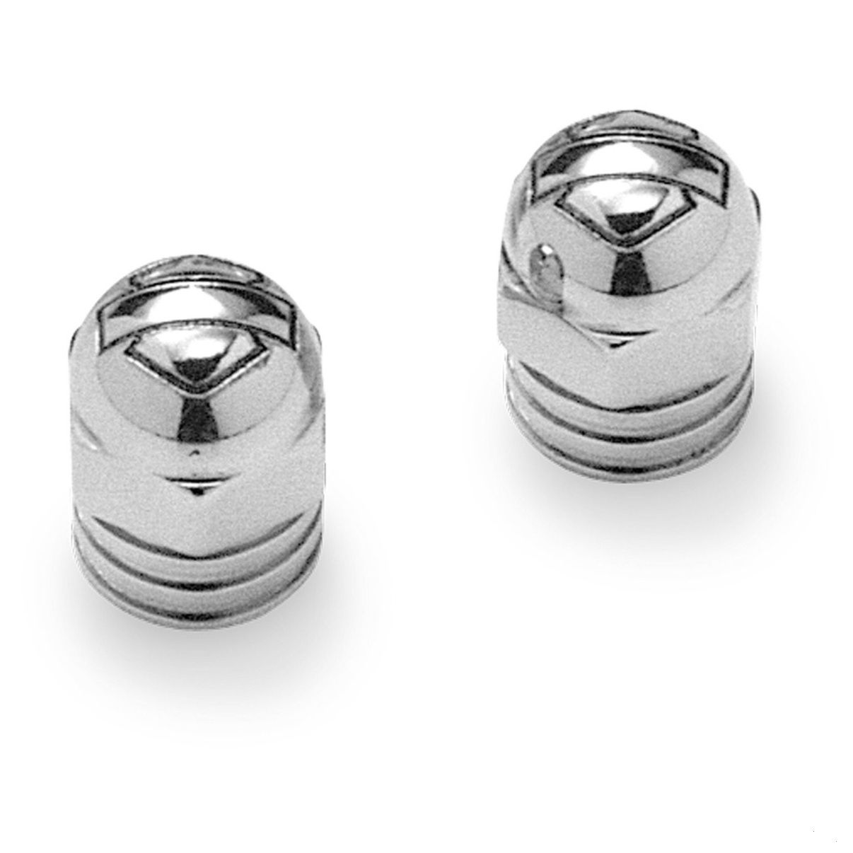 Bar & Shield Acorn Nut Valve Stem Caps