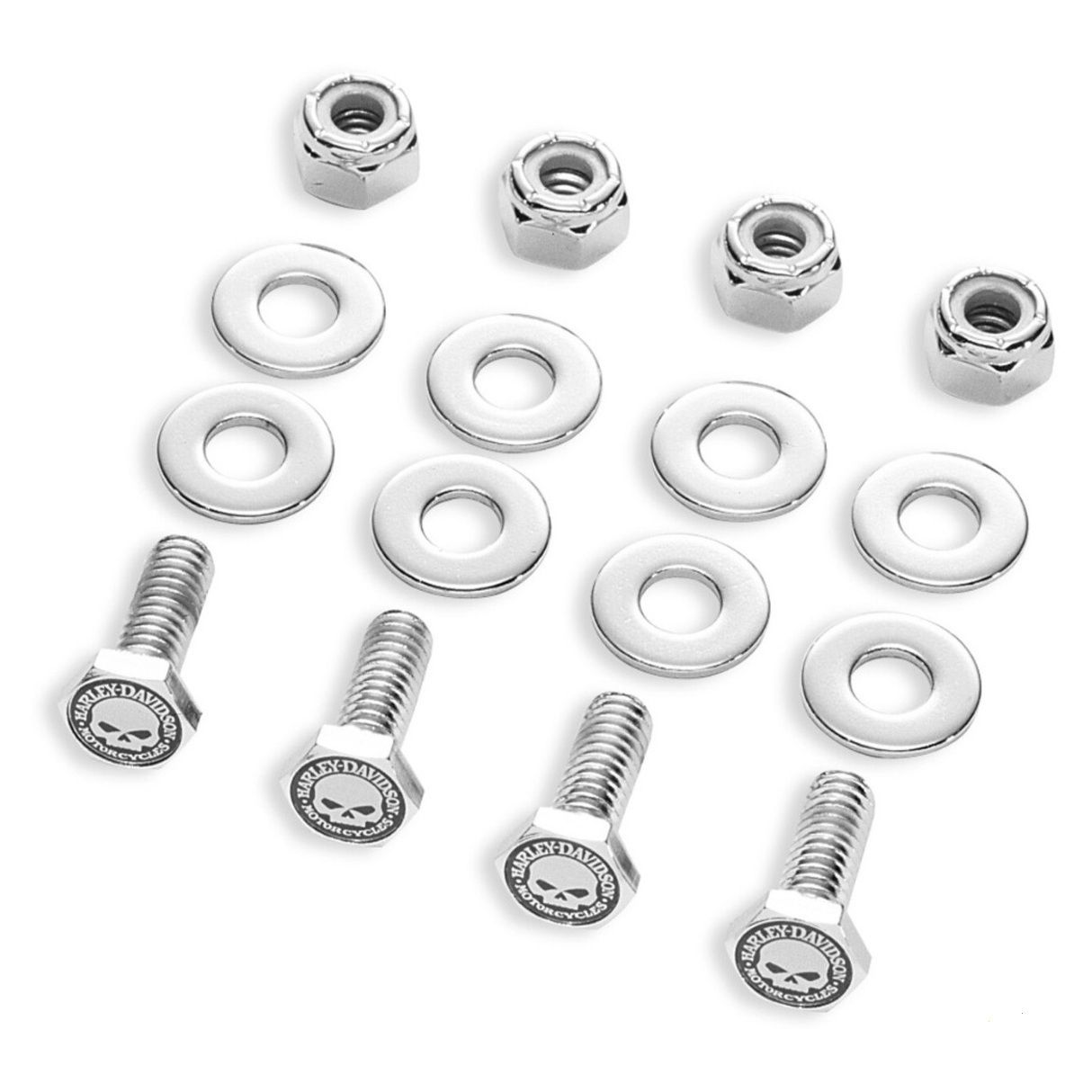 Willie G Skull License Plate Hardware Kit