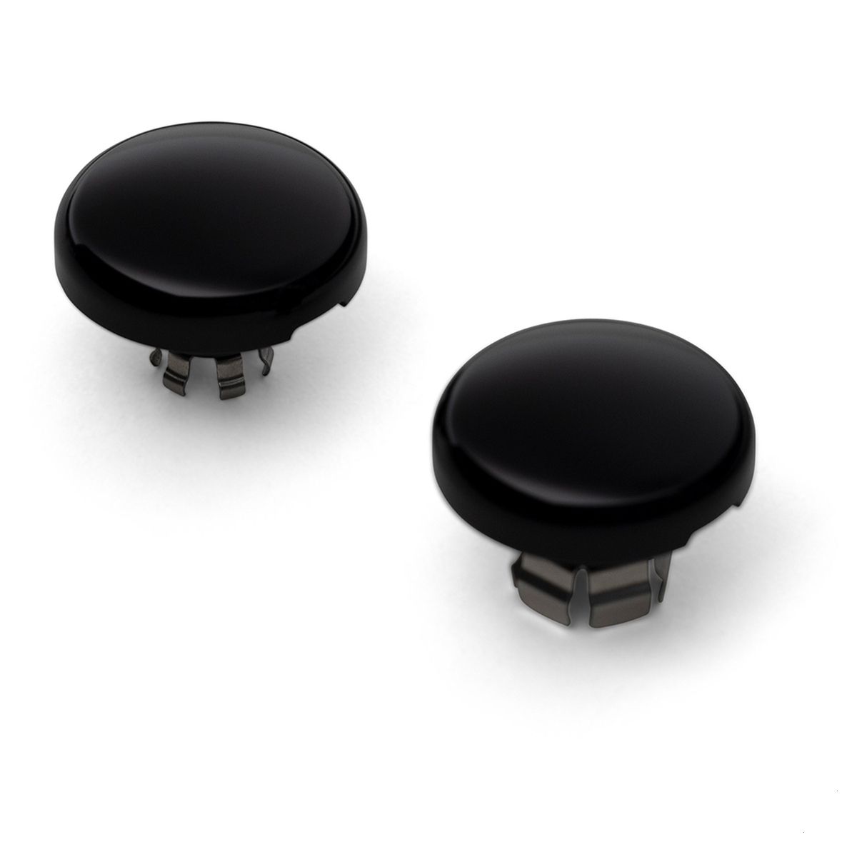 Gloss Black Front Axle Nut Covers