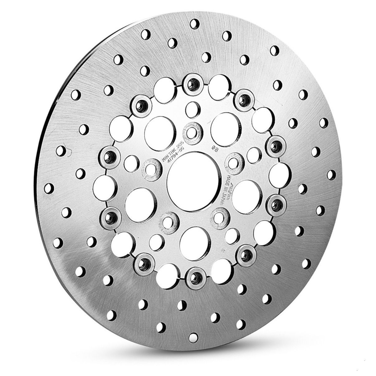 Chrome Rear Brake Rotor