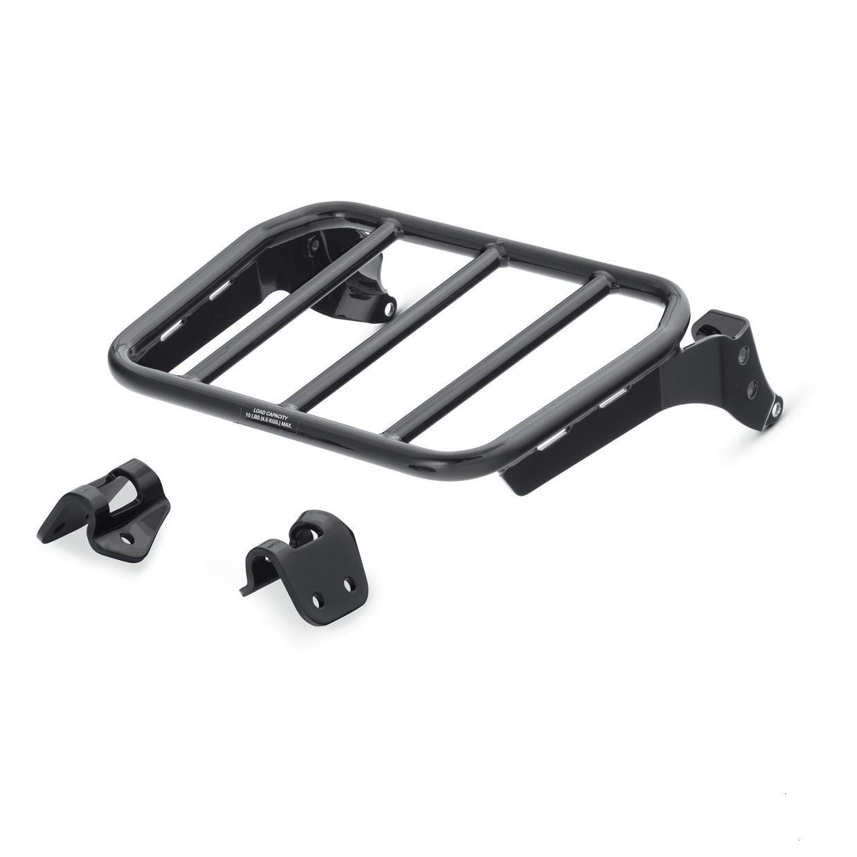 Sport Luggage Rack for HoldFast Sissy Bar Uprights - Gloss Black