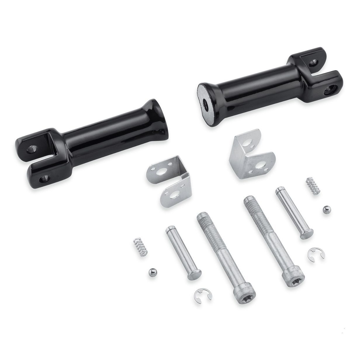 Passenger Footpeg Support Kit - Gloss Black