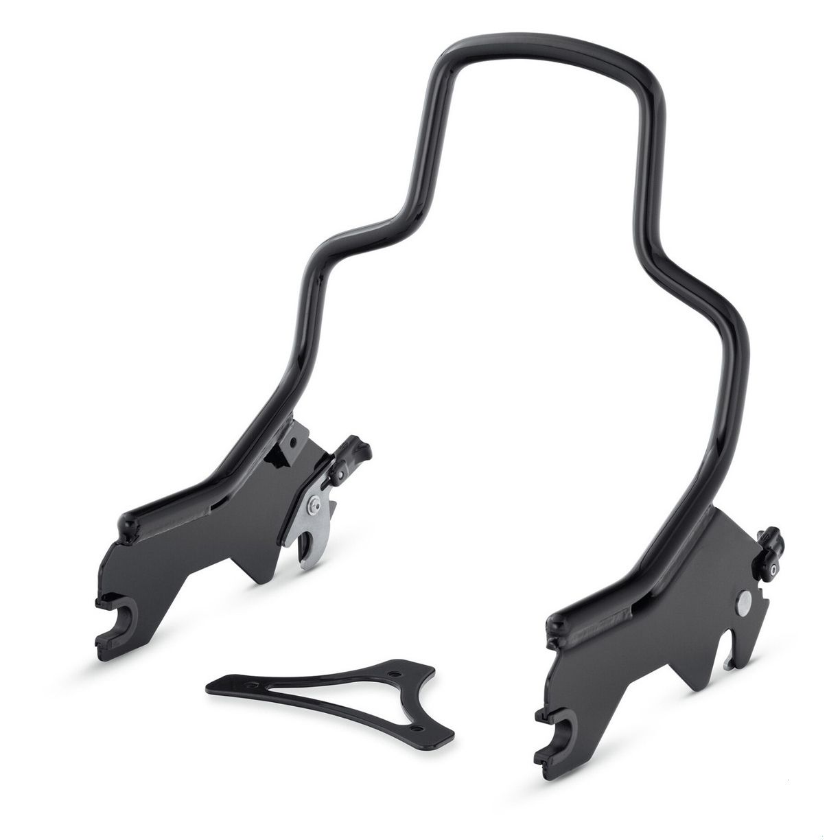 HoldFast Sissy Bar Upright - Short - Gloss Black