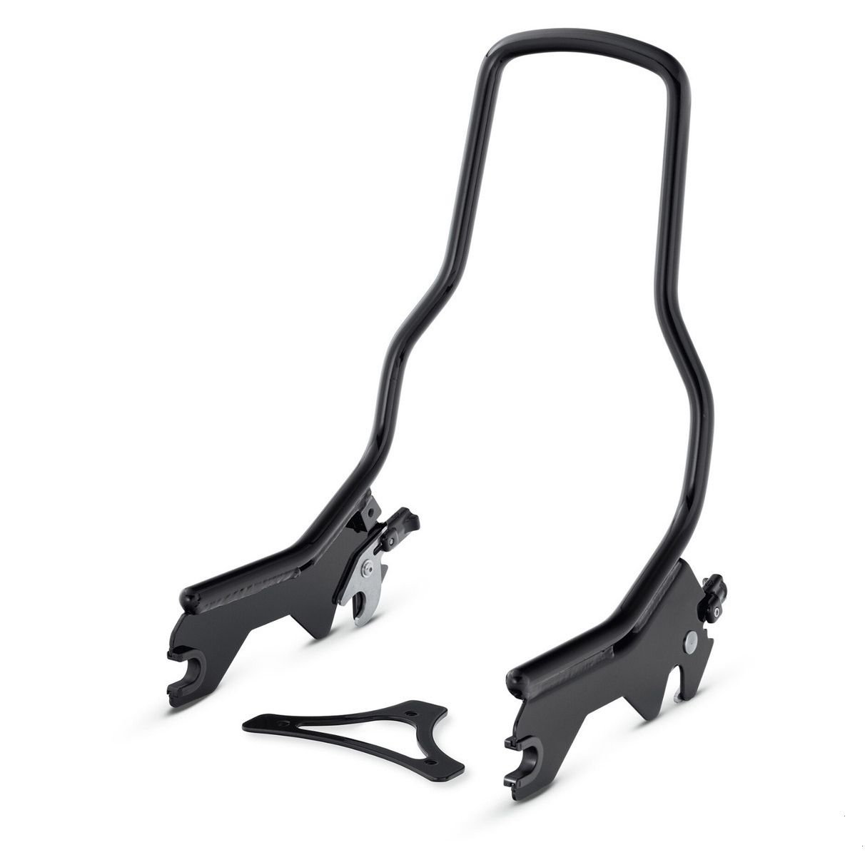 HoldFast Sissy Bar Upright - Standard Height - Gloss Black