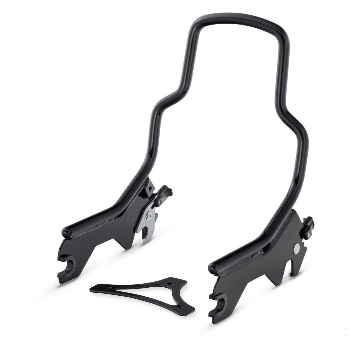 HoldFast Sissy Bar Upright - Short - Gloss Black