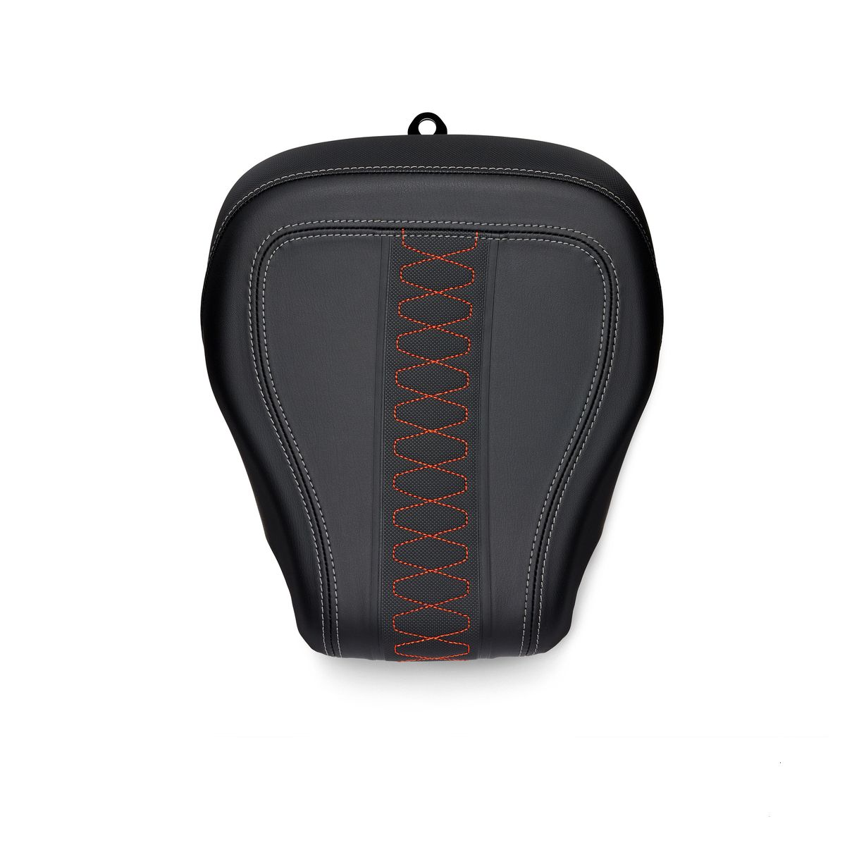 Low-Profile Passenger Pillion � Orange Stitch