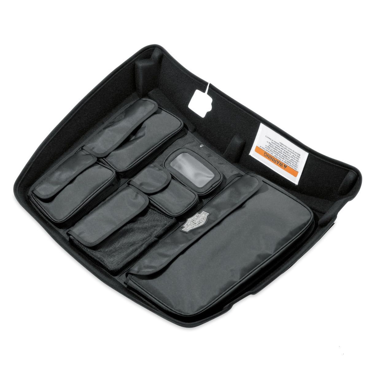 Tour-Pak Lid Fitted Lining with Organizer - Premium Black