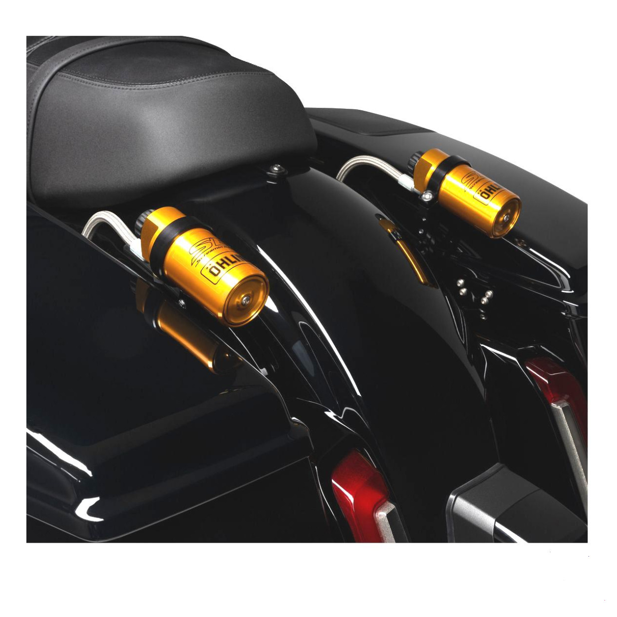 Screamin' Eagle/�hlins Remote Reservoir Rear Shocks