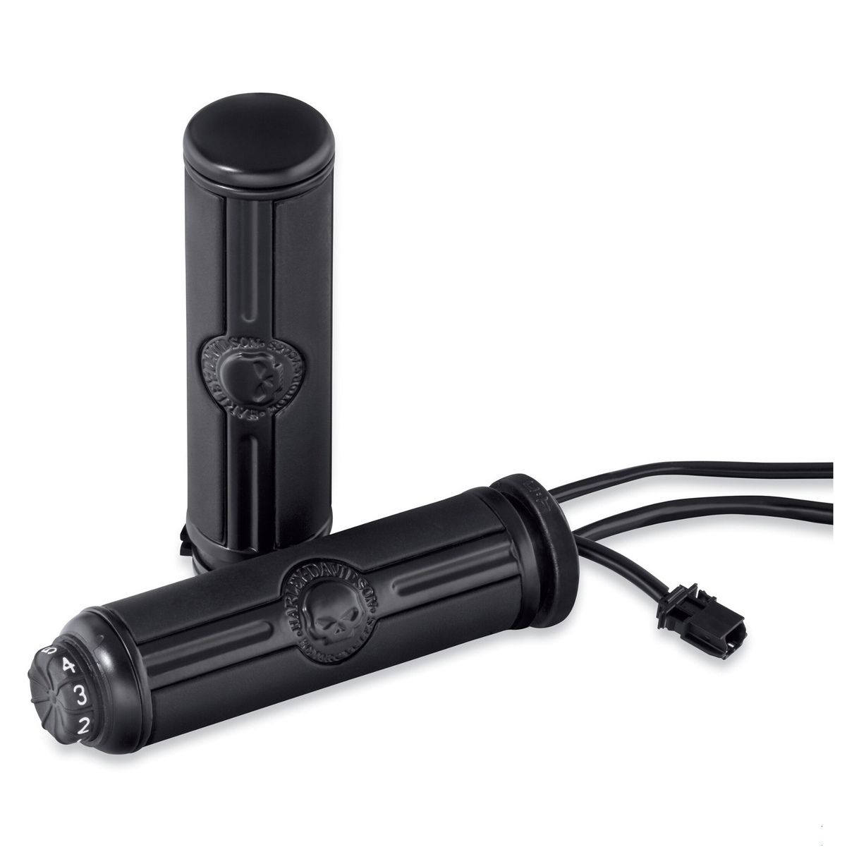 Willie G Skull Heated Hand Grips