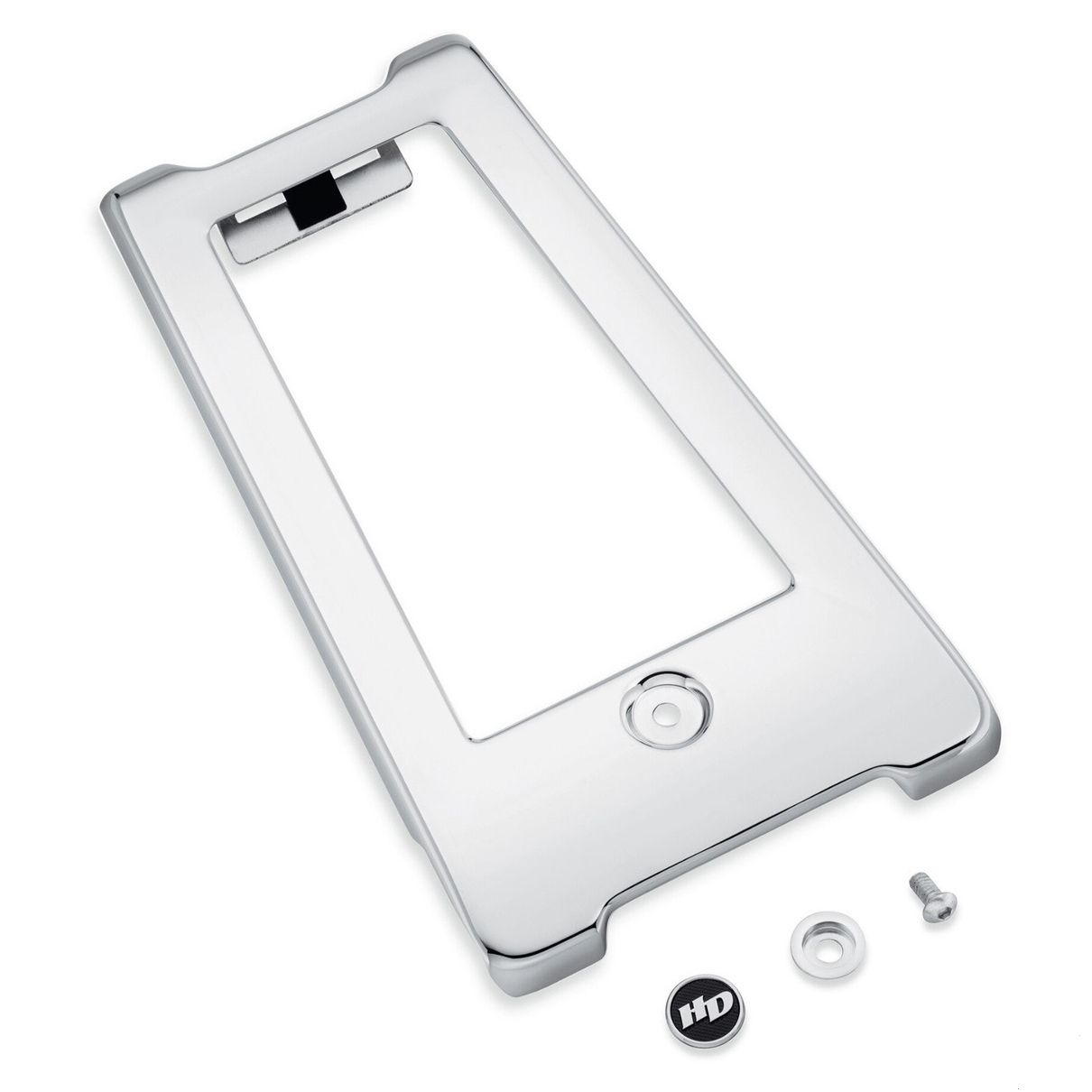 Oil Cooler Cover - Chrome