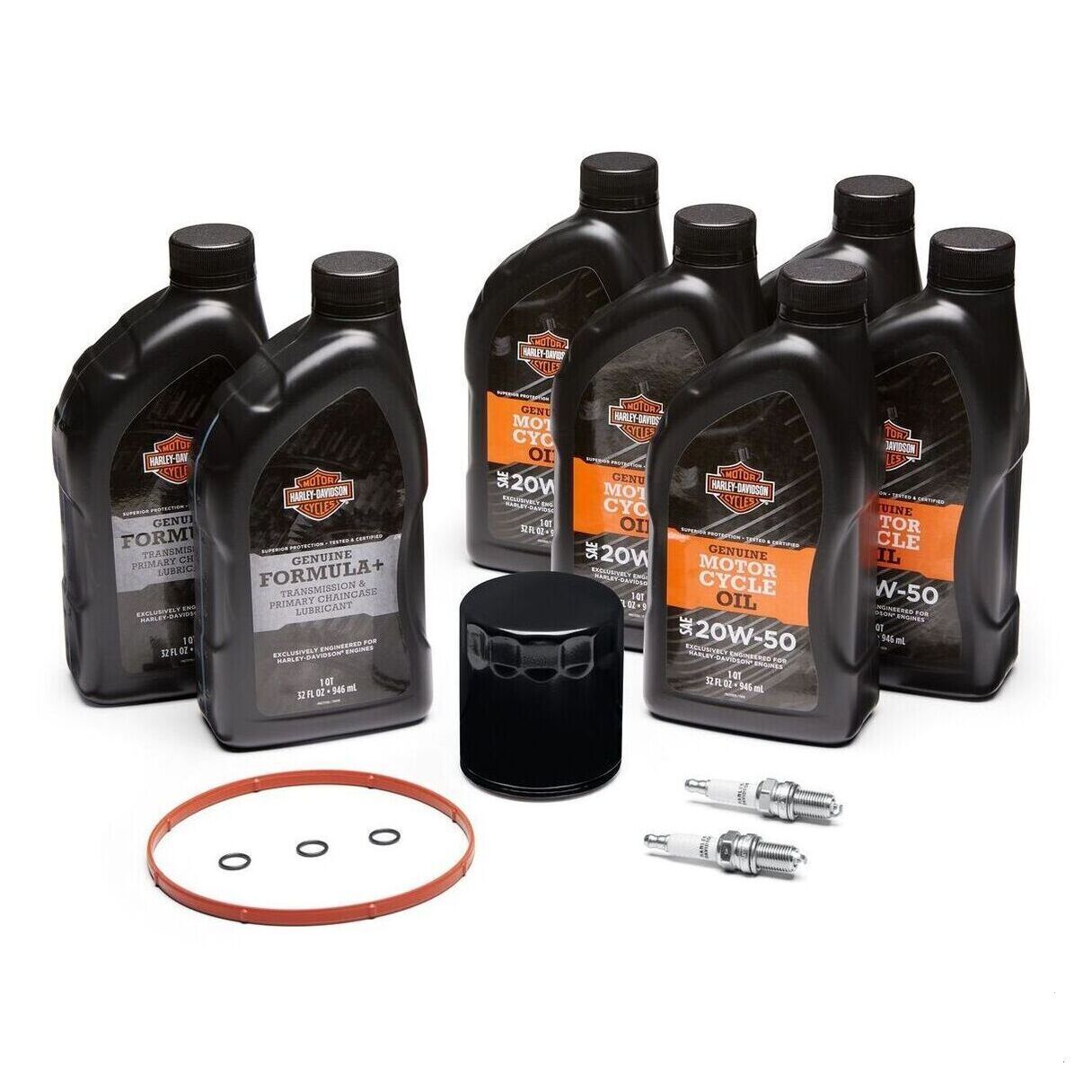 Twin Cam 20W50/Formula+ Tune Up Kit � Black Filter