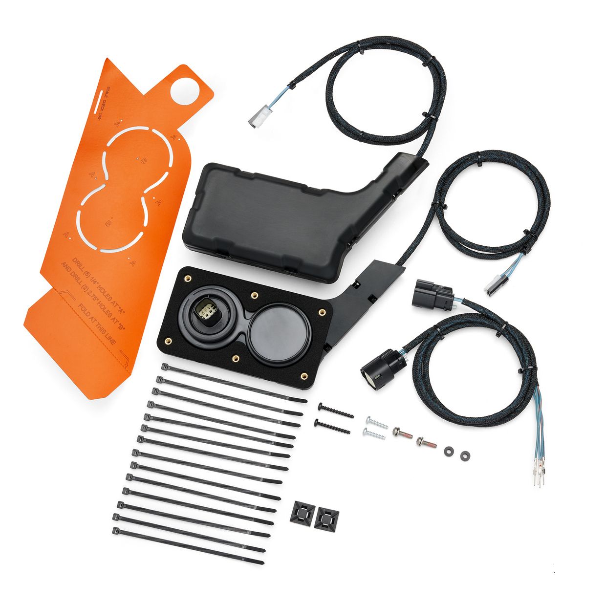 Harley-Davidson Audio powered by Rockford Fosgate - Saddlebag Speaker Installation Kit
