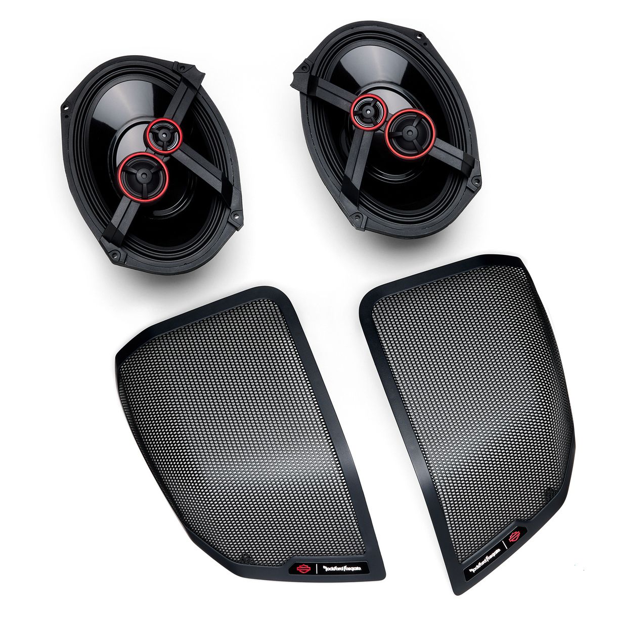 Harley-Davidson Audio powered by Rockford Fosgate - Stage III Saddlebag Speakers