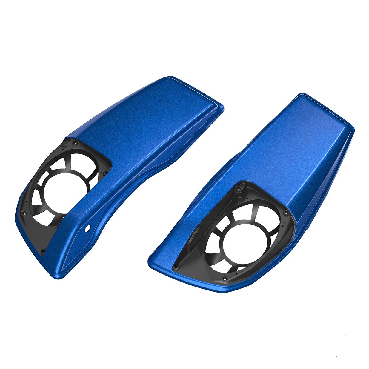 Color Matched Saddlebag Speaker Lids - Left & Right