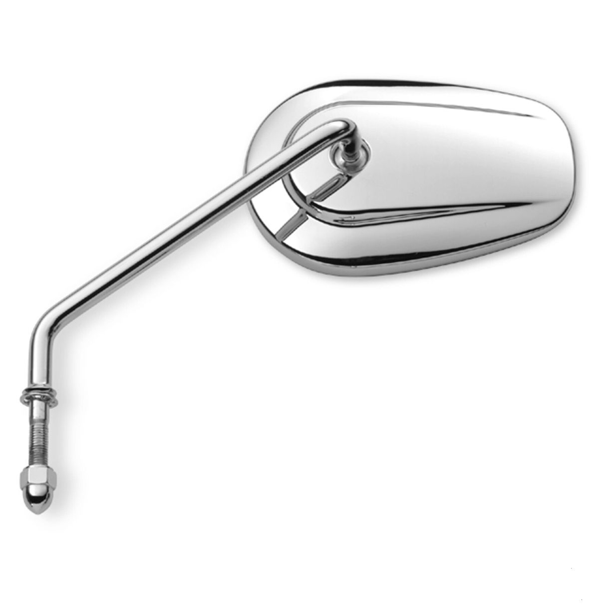 Tapered Long Stem Mirror - Left Side