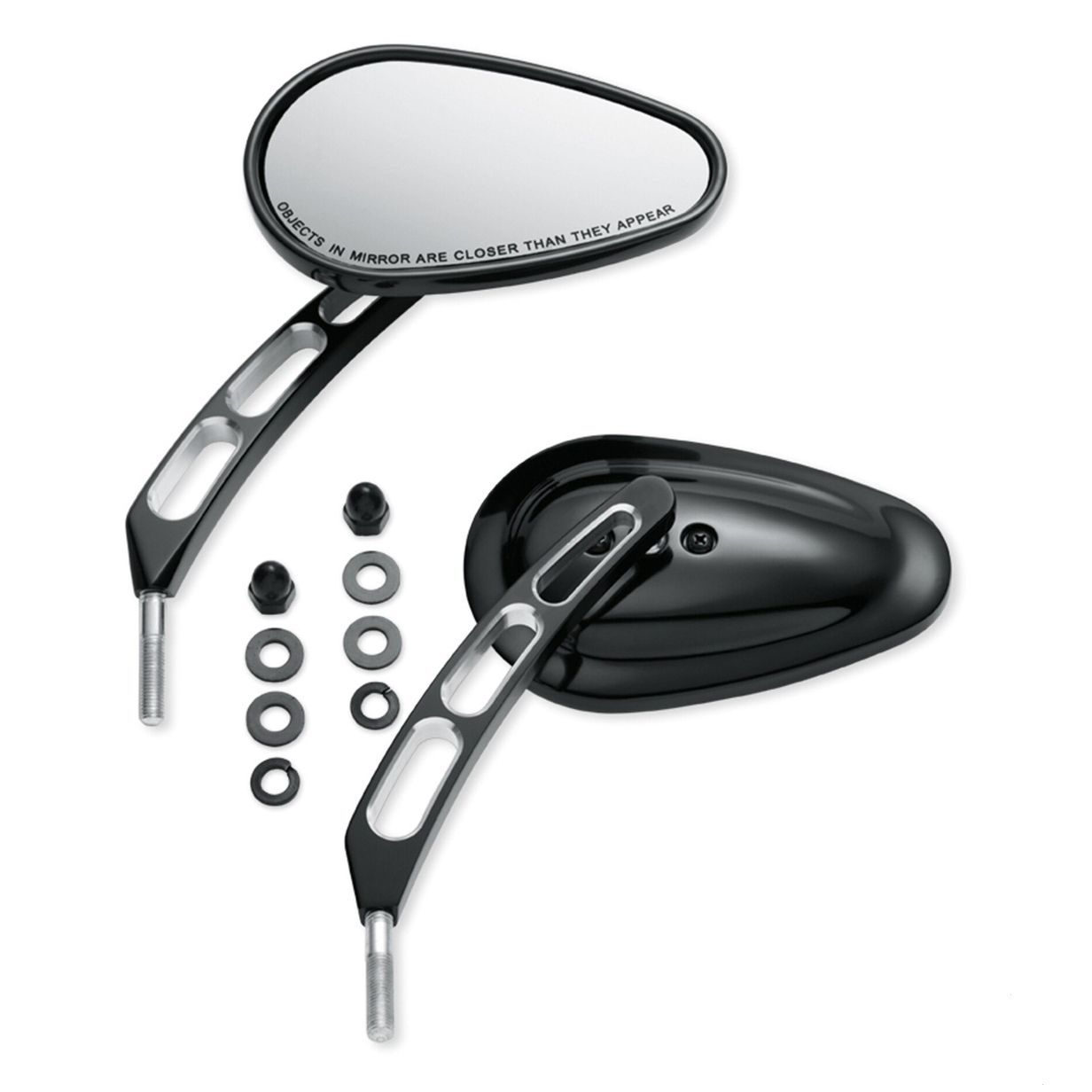 Edge Cut Stem Mirrors