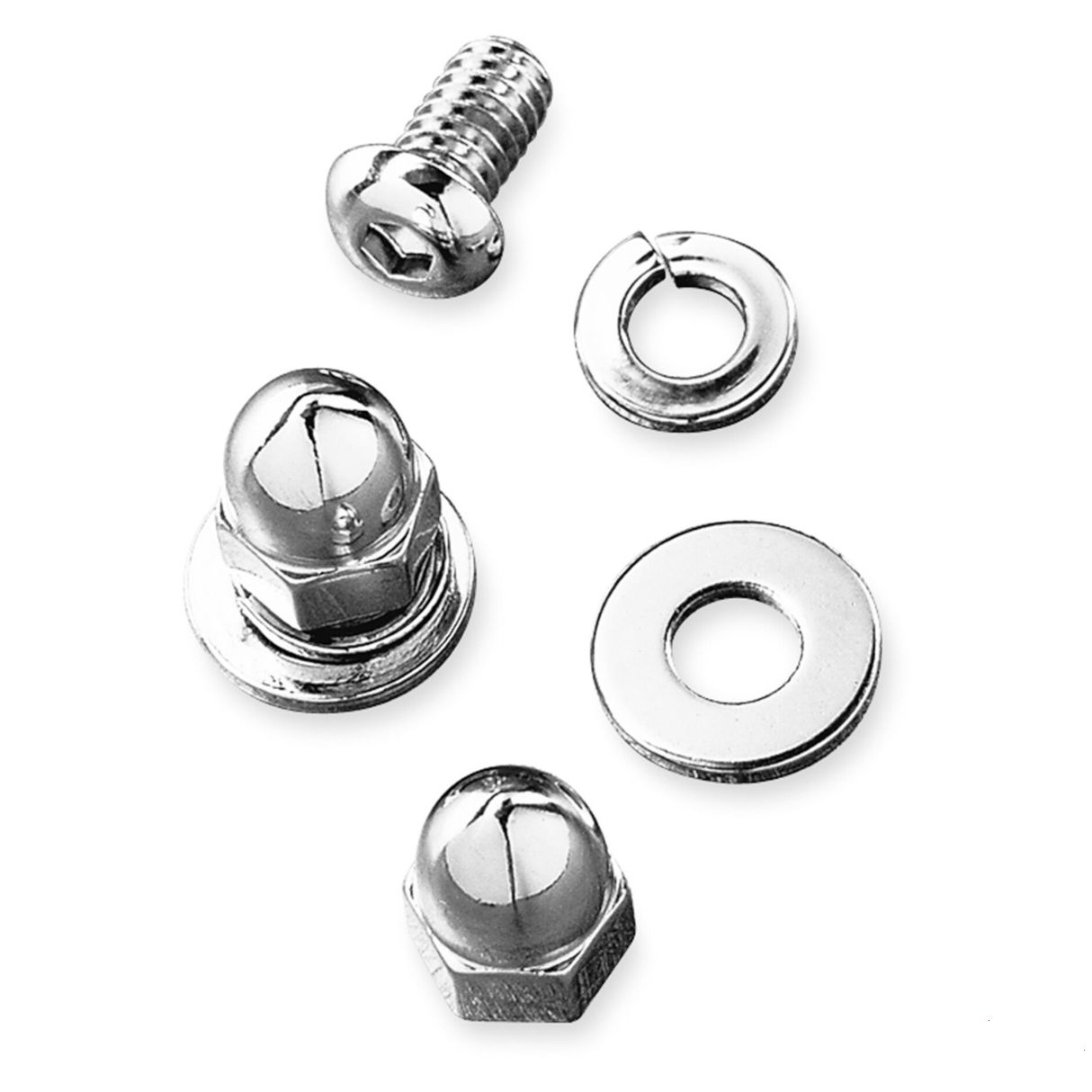 License Plate Mounting Kit with Button Head Screws
